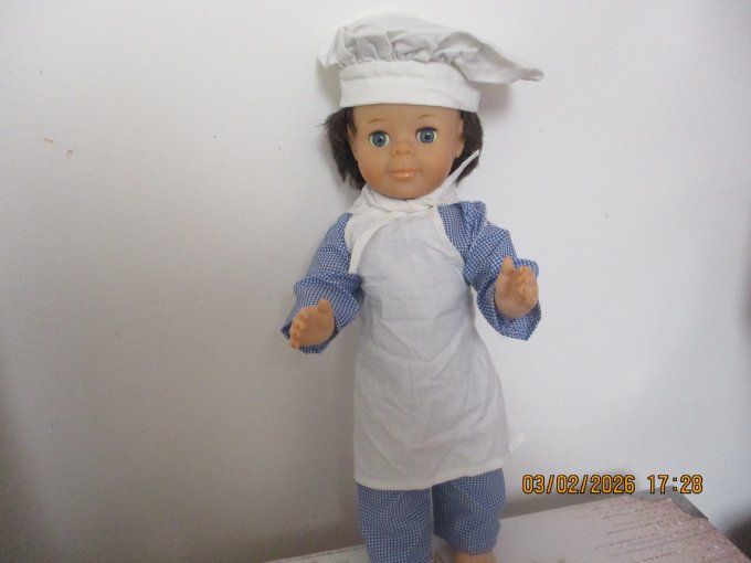 TENUE DE PATISSIER POUR JEAN MICHEL