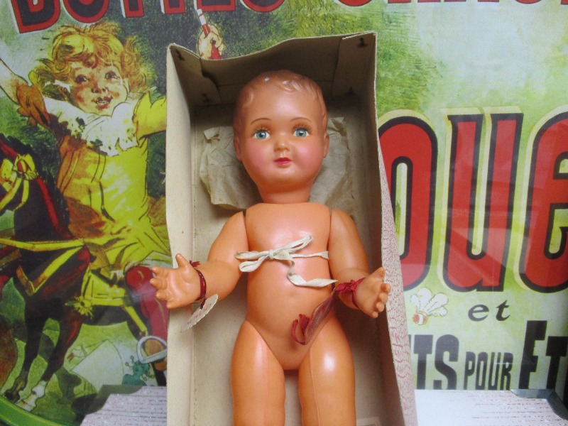 Poupee bebe en celluloid