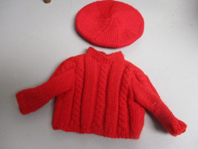 pull et beret pour marie francoise