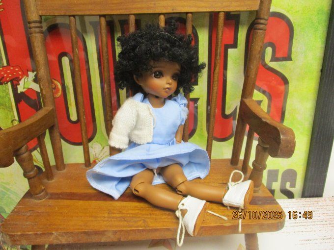 poupee bjd vintage metisse